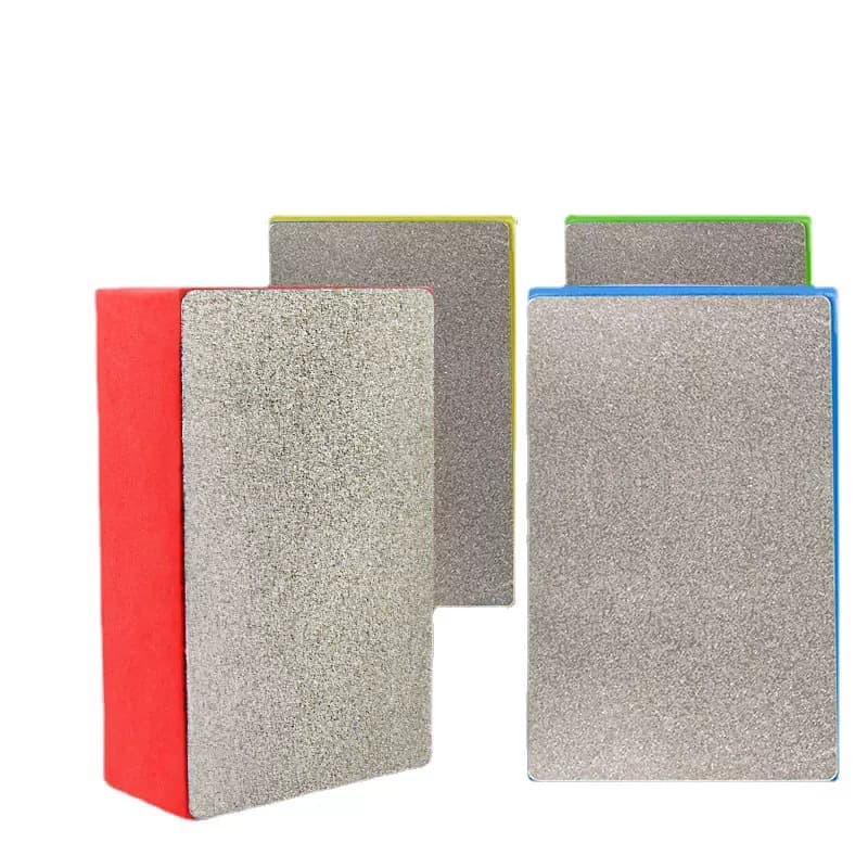 Manufacturer Wholesale Diamond Sponge Hand Polishing Pad Tile Glass Stone Grinding Edge Trimming Tool EVA Hand Polishing Pad
