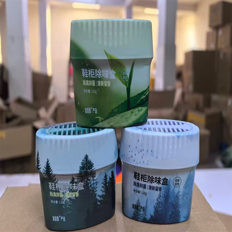 Shoe Deodorizing and Odor Removal Box, Shoe and Sock Odor Eliminator, Sneaker Anti-Odor, Selected Shoe Cabinet Odor and Bacteria Inhibitor