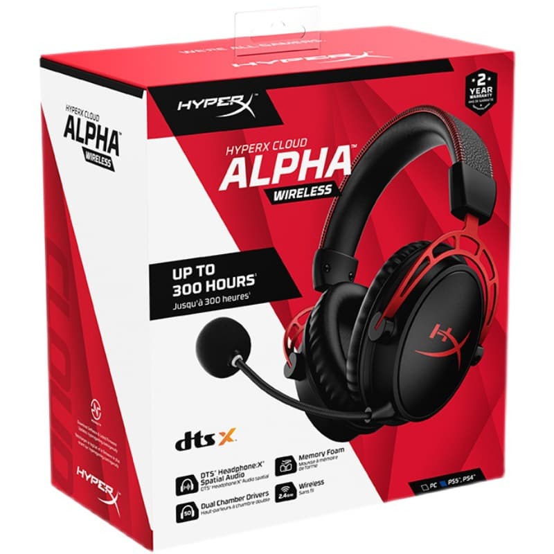 HyperX Cloud Alpha Wireless Gaming Headset