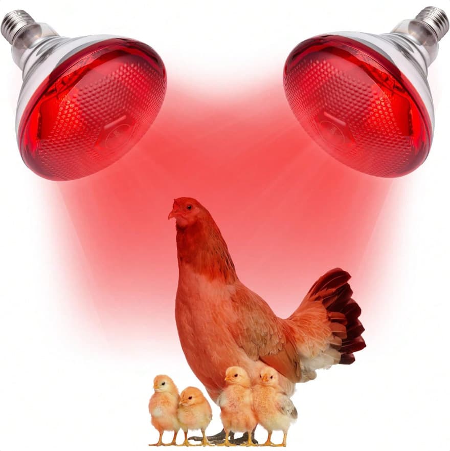 PAR38 Hard Material Infrared Bulb 250W for Animal Farming, Screw Base Lighting Bulb Manufacturer Wholesale