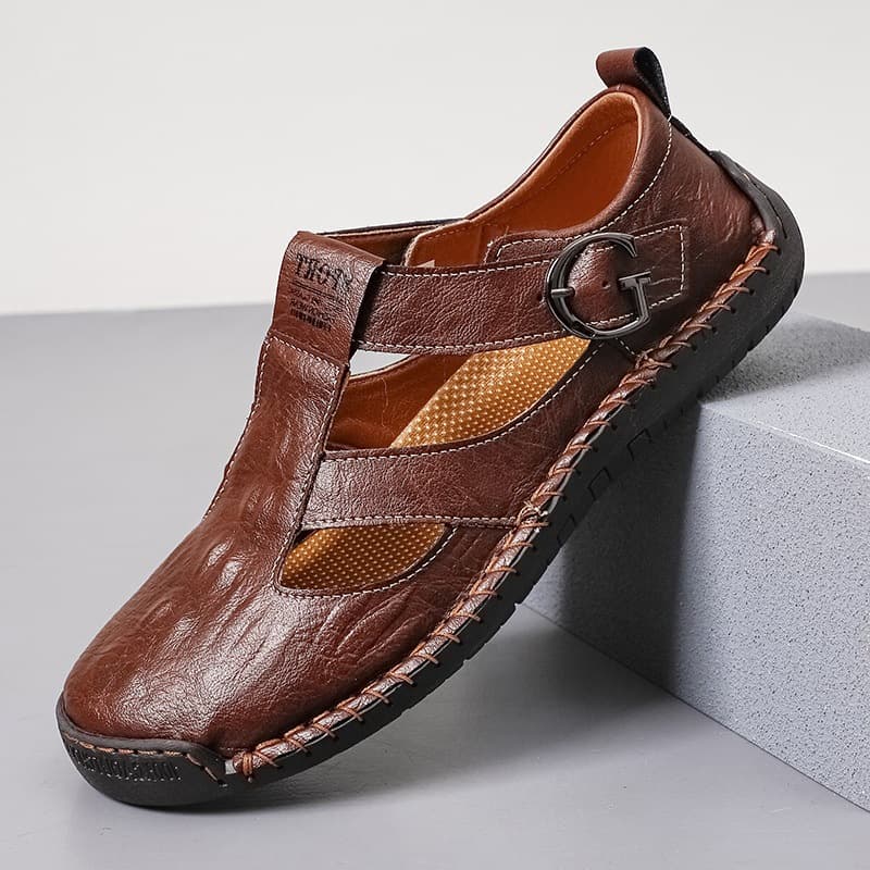Cross-Border Large Size Sandals Men 2026 Summer Outdoor Casual Breathable Croc Shoes Water Shoes Beach Shoes Non-Slip