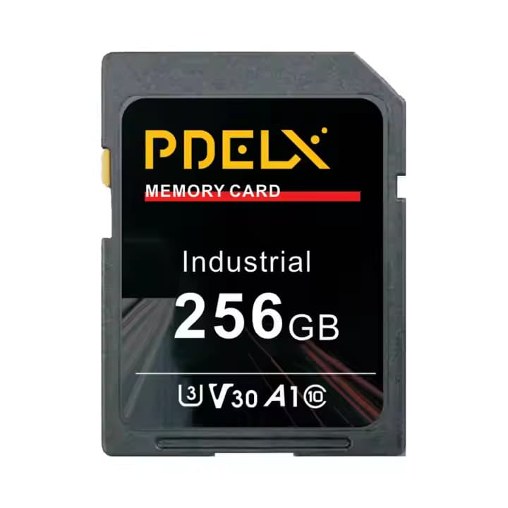 Factory Price Wide Temperature Industrial Grade SD Card 64GB 256GB for Dash Cam Industrial Computer