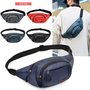 Fashion Sports Sling Bag New Chest Bag Korean Style Running Gym Bag Crossbody Bag Casual Trendy Phone Waist Bag