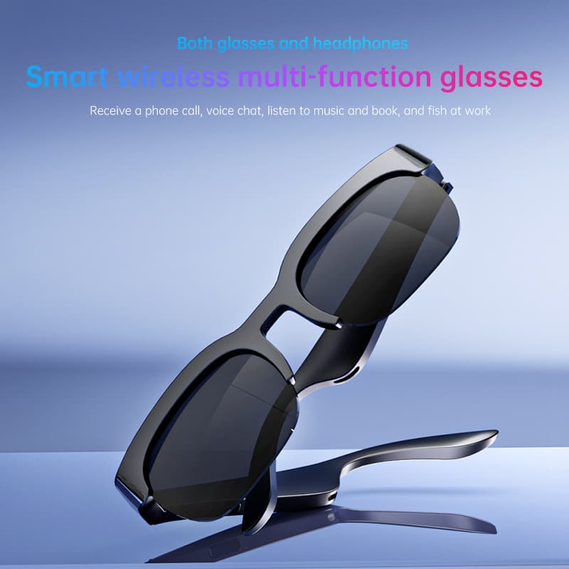 Xg89 Smart Translation Bluetooth Glasses Outdoor Polarized Sunglasses Advanced Anti-UV Sunglasses Cross-Border Wholesale