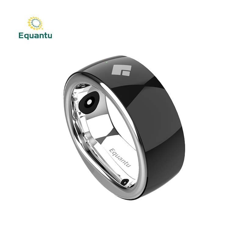 Smart Bluetooth Stainless Steel Ring Counter Ring Elegant Jewelry Accessories Digital Counting Device Fashionable Gadgets