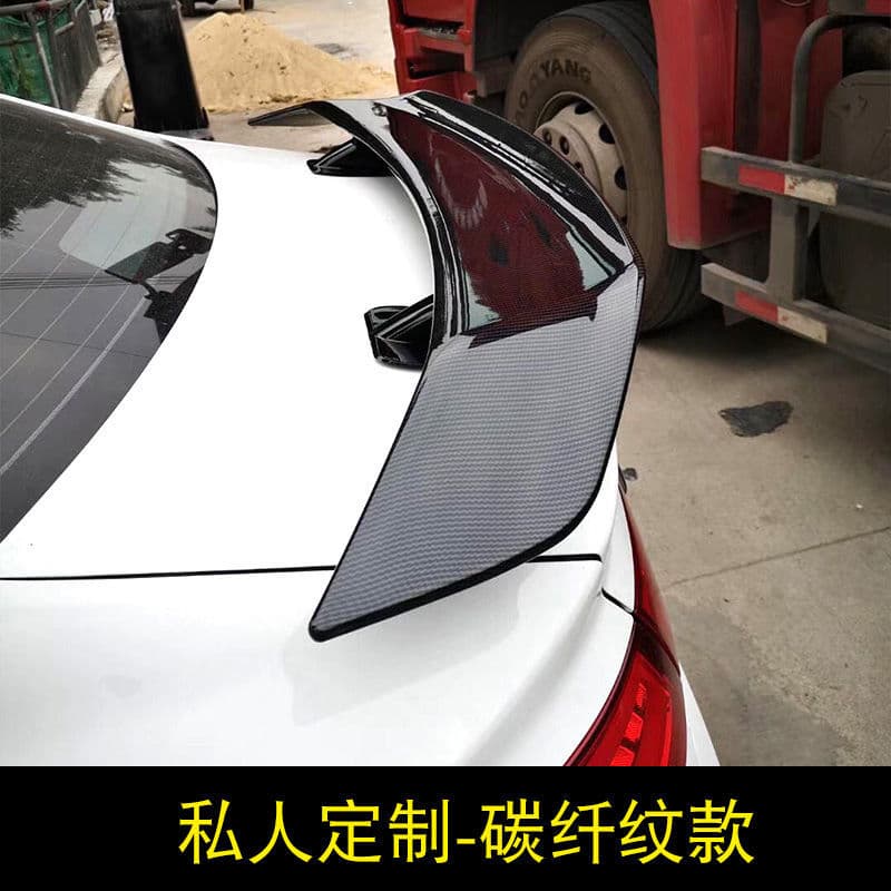 Spoiler for BYD Qin Pro Tail Modification, Qin Han F6 Surui F3 No-Drill Aircraft Wing Painted Spoiler
