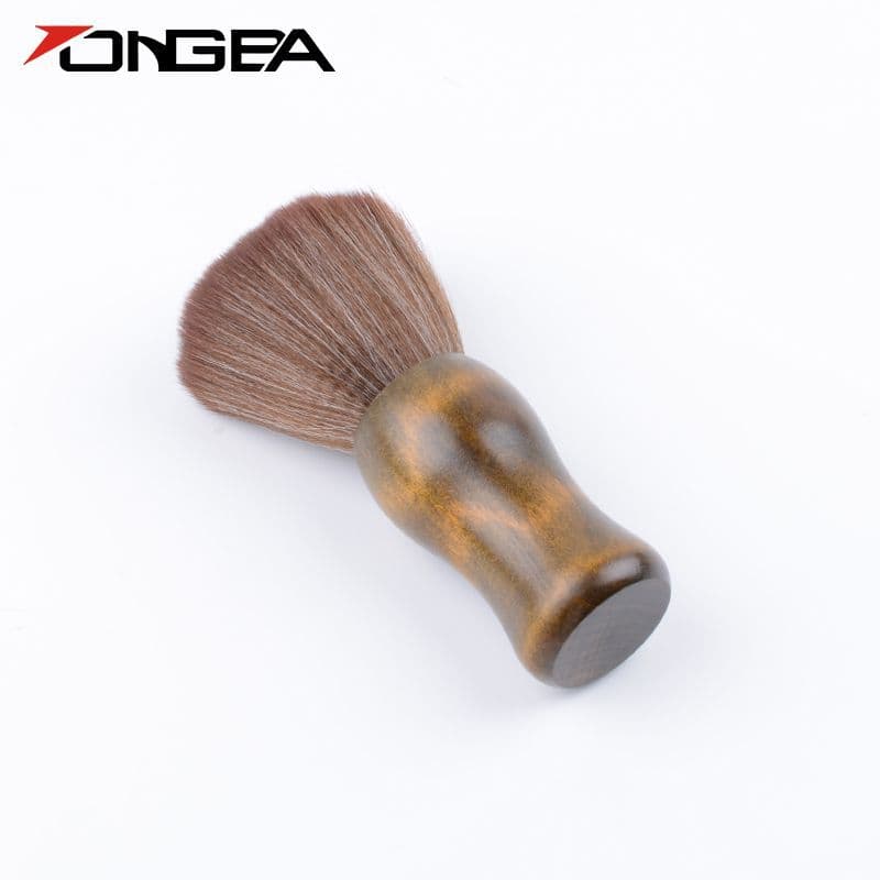 Professional Barber Brush Hair Fiber Soft Bristle Sweep Hair Cleaning Brush Hair Clipper Brush for Home Haircut Shaving