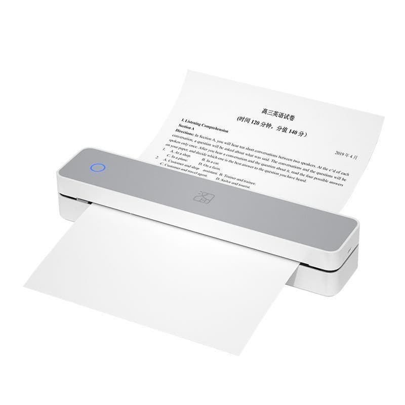 MT610 Home Homework Printer, Mini Portable A4 Student Error Machine with Mobile Bluetooth Connection