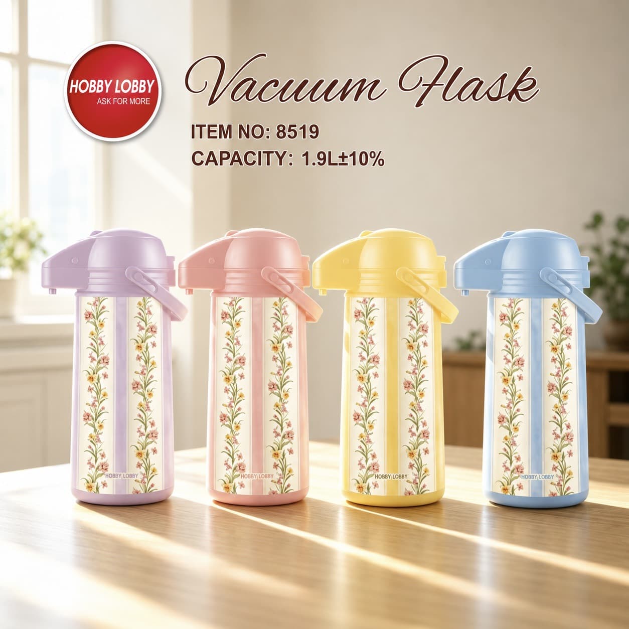 Vacuum Flask insulated kettle large capacity portable thermos glass liner thermos cup dormitory thermos