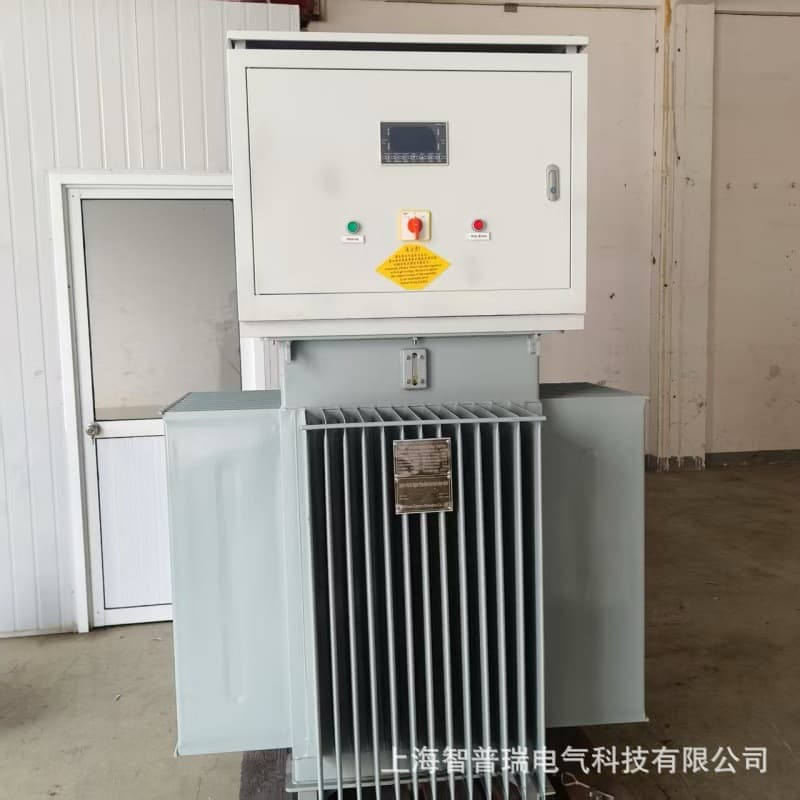Zhipurui Electric Oil-Immersed Inductive Voltage Stabilizer Three-Phase Fully Automatic Compensated Power Stabilizing Equipment