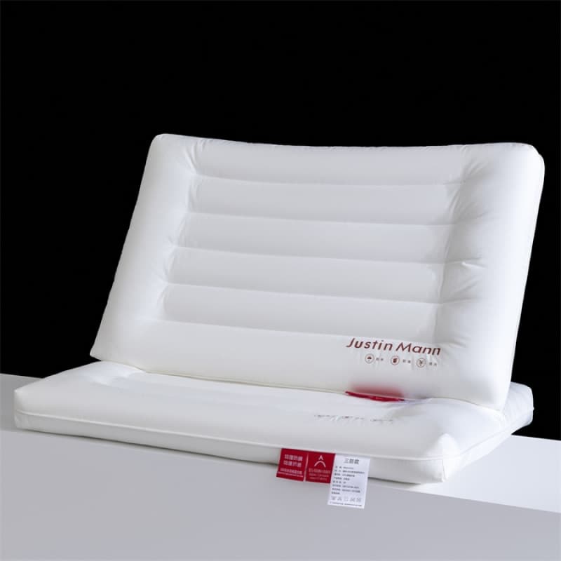 Manufacturer Pillow Core, 2025 New A-Class All-Cotton Hotel Pillow, Pure Cotton Hotel Triple-Protection Waterproof, Oil-Resistant, Stain-Resistant