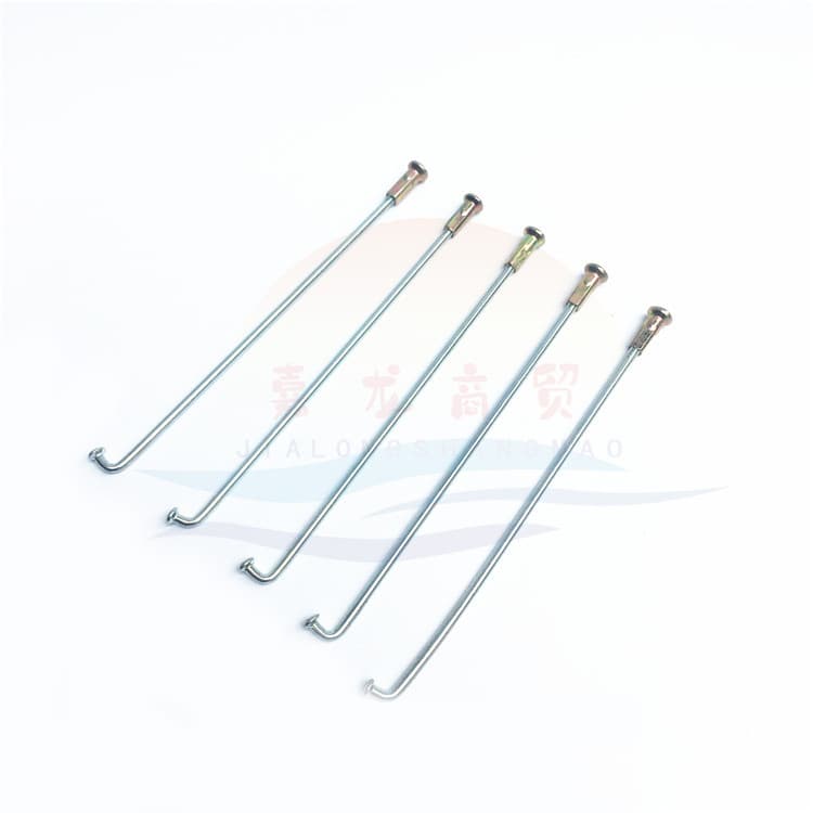 Steel wire spokes for front and rear drum/disc brakes of Jialing Da Baicai/Zongshen GY125-250 off-road motorcycles