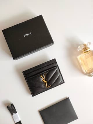 2026 Classic Card Holder Women's New Large Capacity Genuine Leather Wallet Card Holder Card Slot Caviar Short Style European and American Same Style