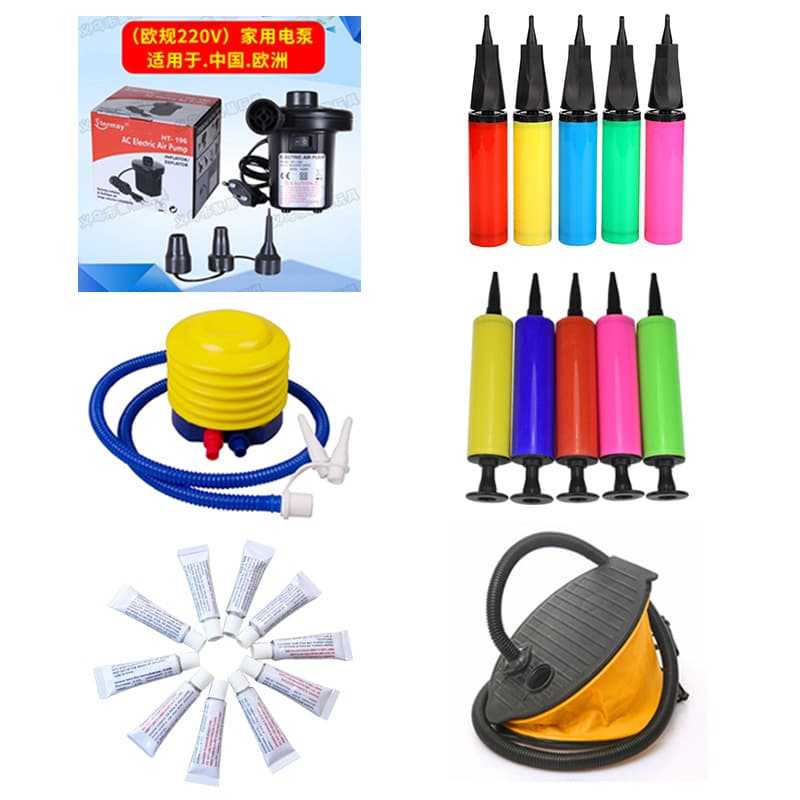 Manual Air Pump Foot Pump Electric Air Pump Car Inflator PVC Repair Glue