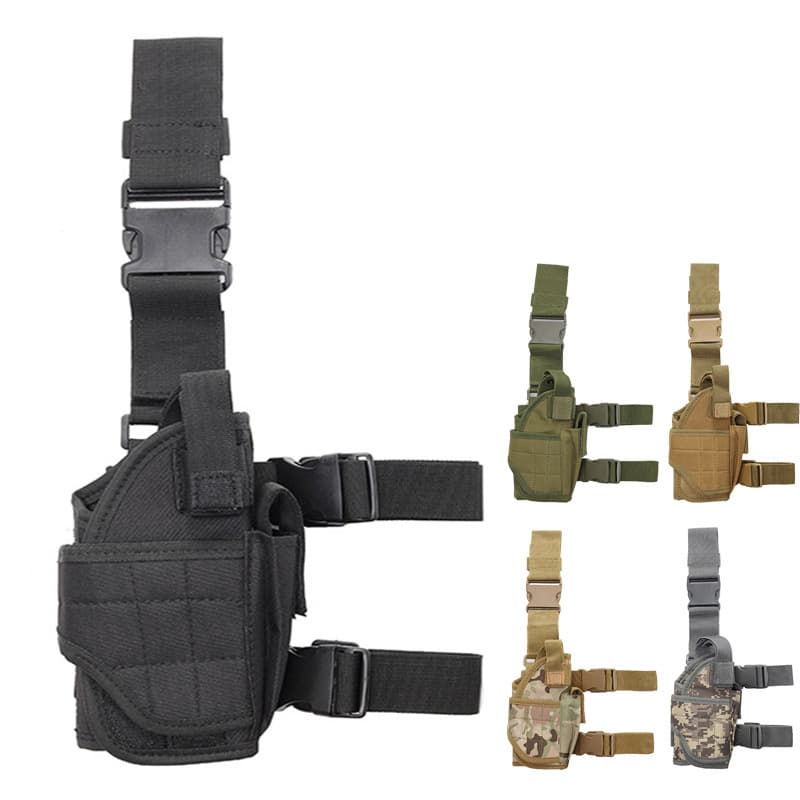 Amazon Tactical Leg Hanging Holster Tornado Thigh Gaiter Holster Underarm Holster Outdoor Camouflage Multifunctional Waist