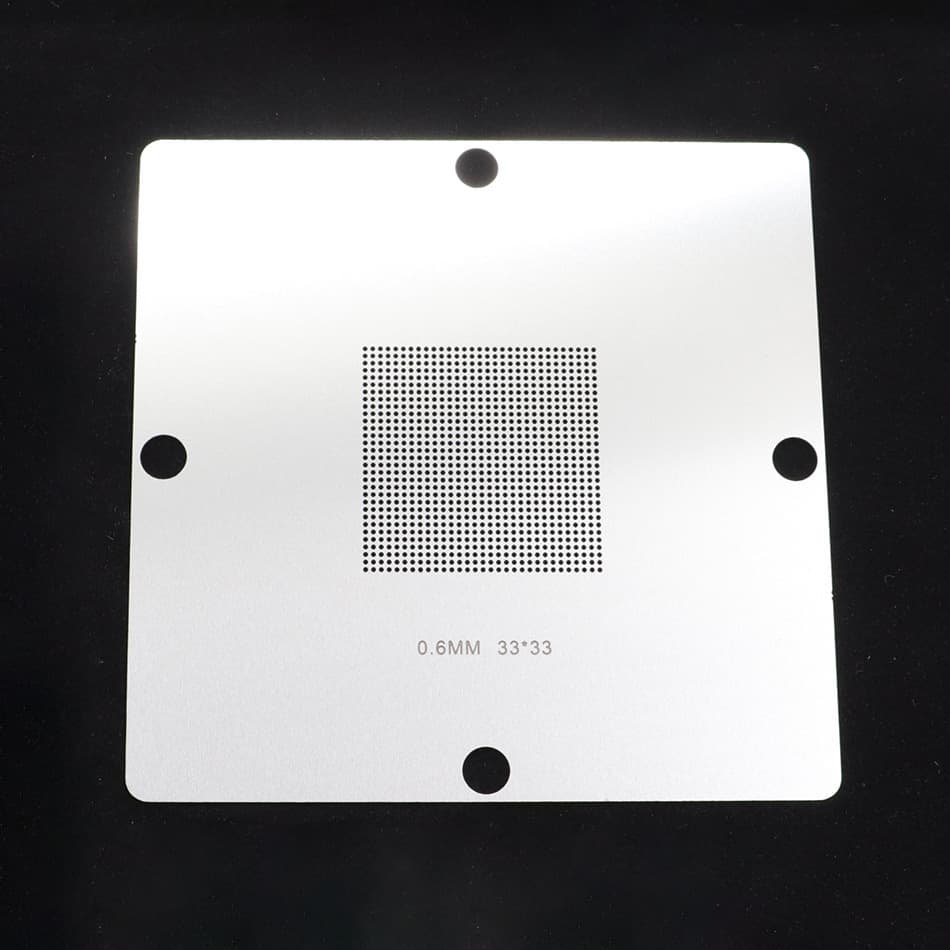 27-Piece Universal Soldering Stencil Set BGA Phone Repair CPU Chip Stencil for Apple X, Huawei, and Universal Use