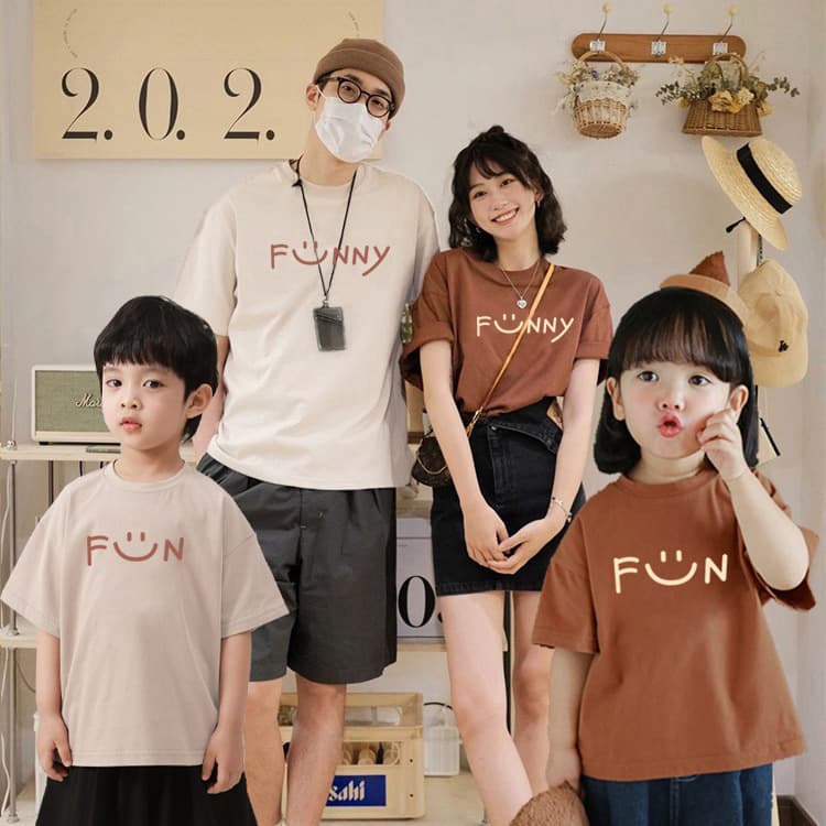 2026 New Summer Matching Outfits for Babies, Mothers, and Children - Stylish Short-Sleeved T-Shirts & Rompers