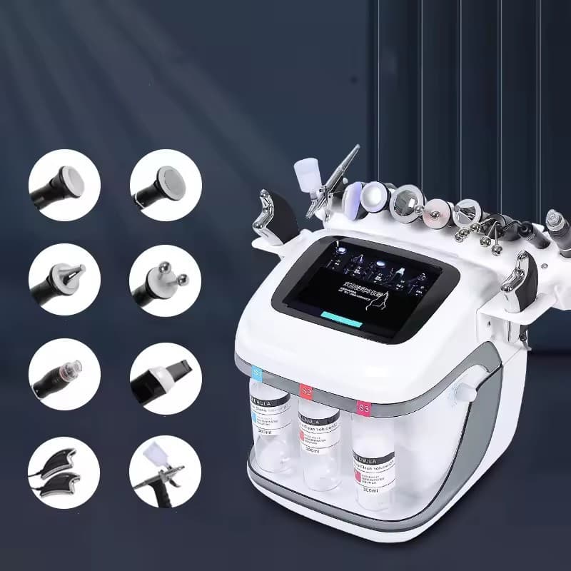 Export Model Desktop Black Pearl Beauty Device Small Bubble Beauty Instrument Skin Management Machine for Beauty Salon