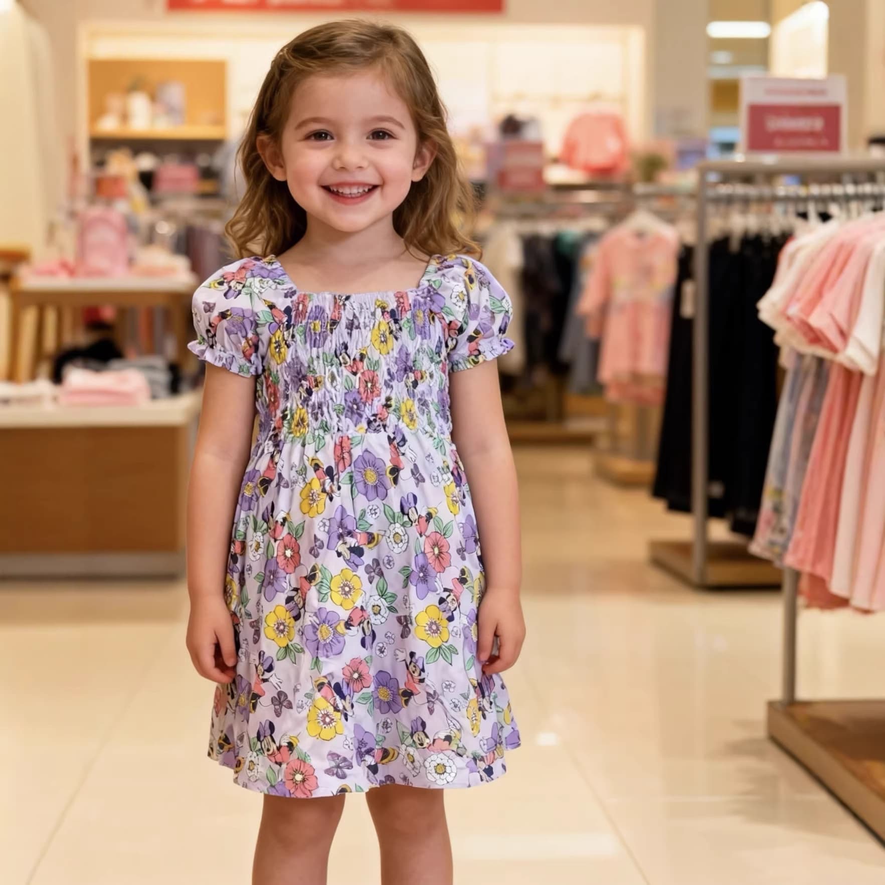Export Original Girls Spring/Summer Princess Dress Breathable Stylish Dress Medium Large Kids Stock Lot Wholesale Dress