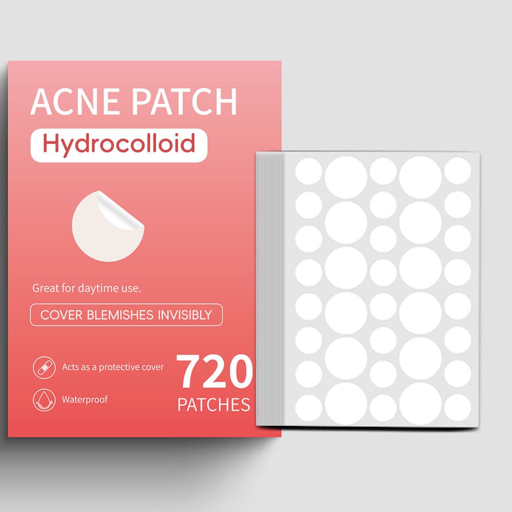 The new 720-pack transparent acne patch is gentle and non-irritating, reduces acne, closes the mouth and improves acne muscle colloid acne.