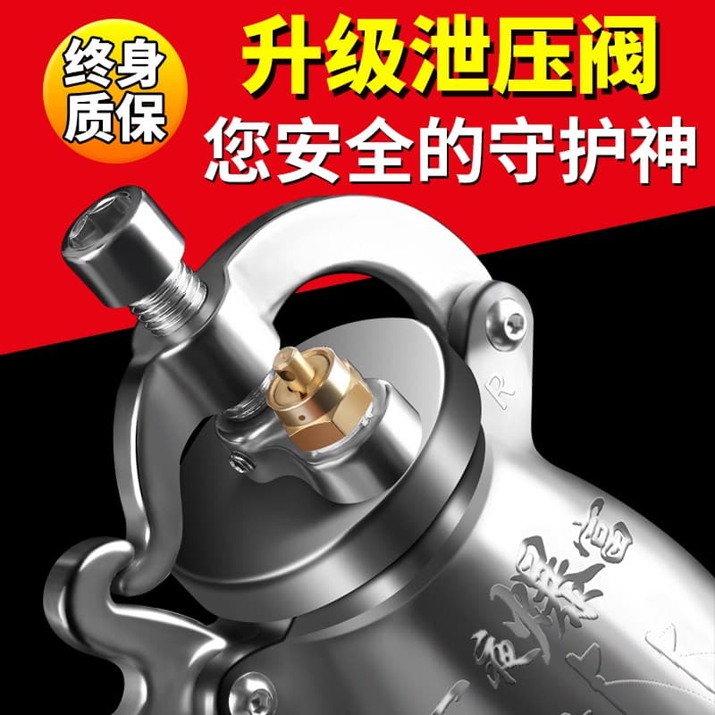Old-Fashioned Traditional Popcorn Maker for Home Use, Small Mini Machine, Popular Grain Amplifier, Hand-Cranked, 304 Food Grade