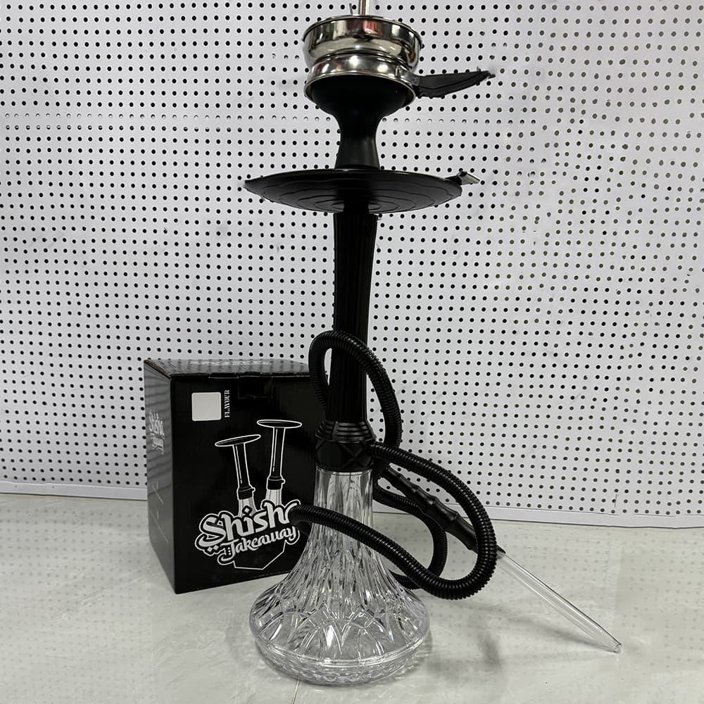 In Stock Arabic Hookah Acrylic Plastic Water Pipe Set Hookah