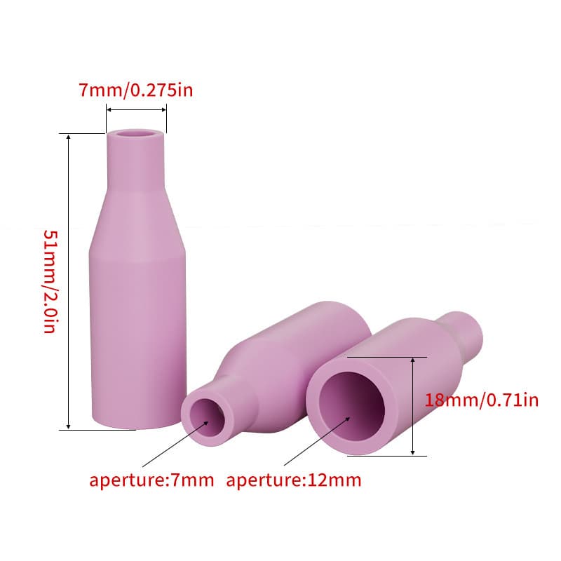 New cross-border product: 15AK ceramic protective nozzle, MIG welding gun accessory, protective cover, MIG welding gun accessory.