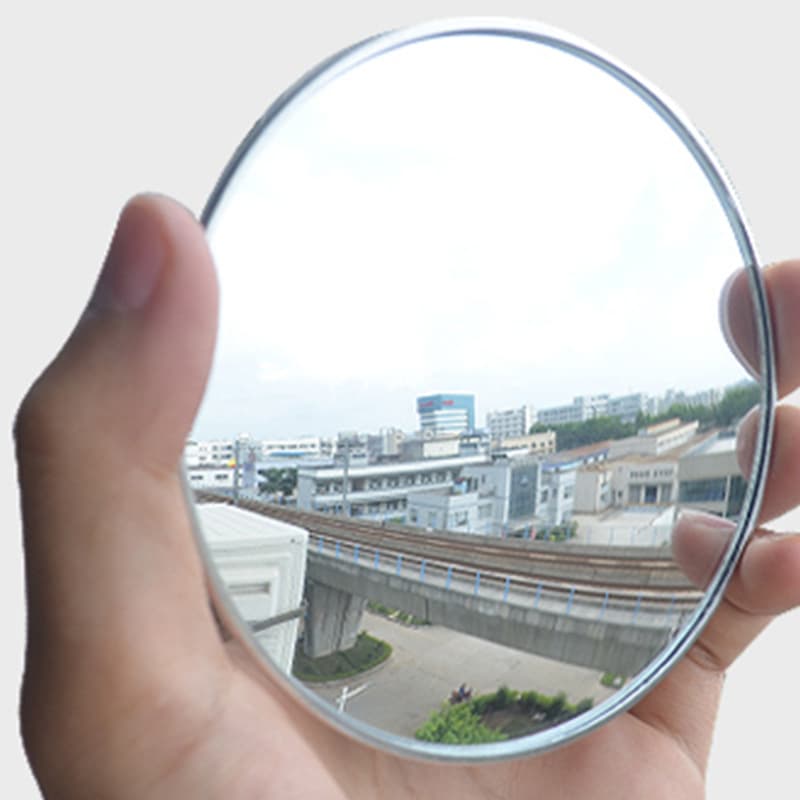 Convex Mirror Rearview Mirror Small Round Mirror Truck Wide Angle Mirror Bus Blind Spot Mirror Car Reverse Mirror Convex Round
