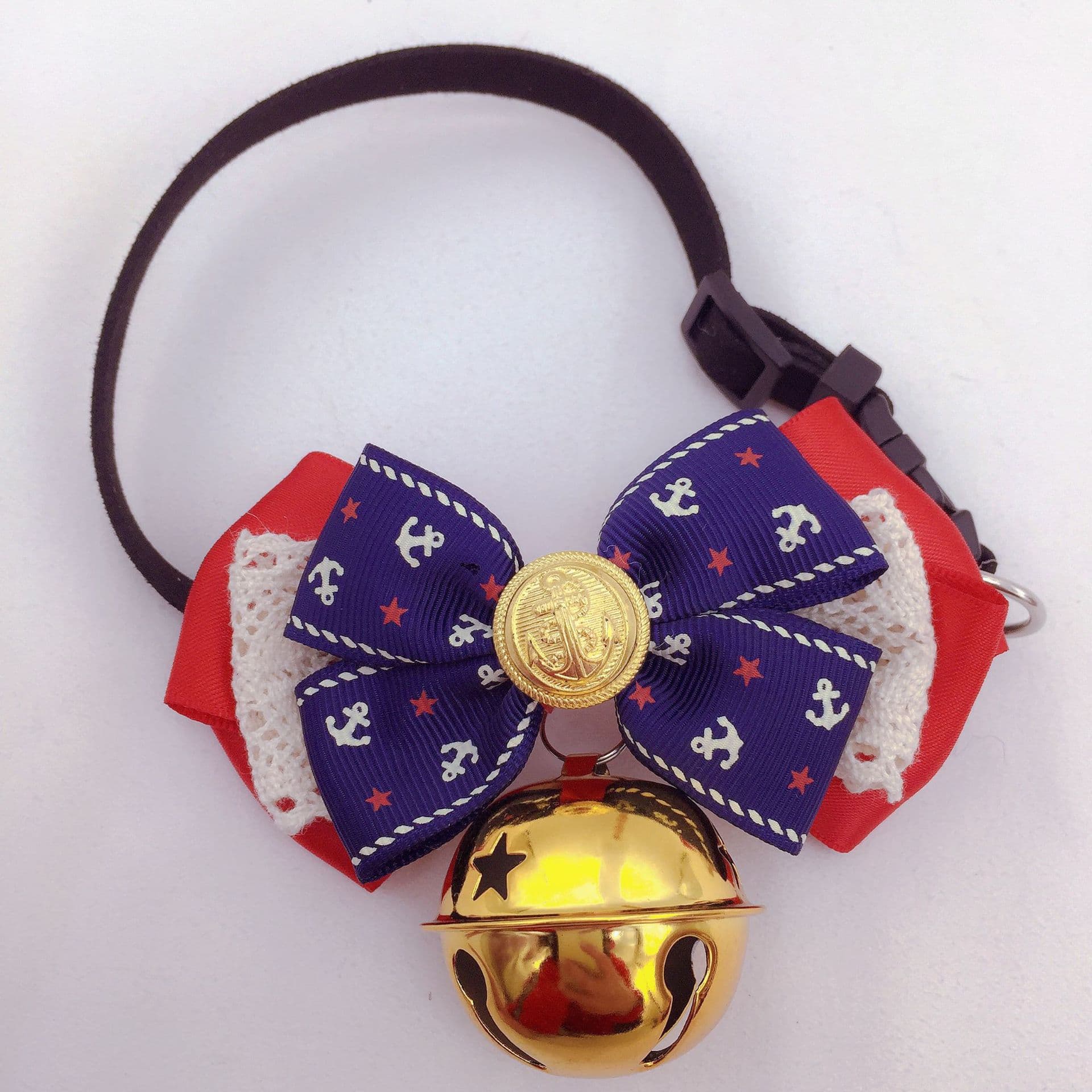 Cat Accessories Pet Cat Dog Small Dog Accessories Collar Bell Bow Trendy