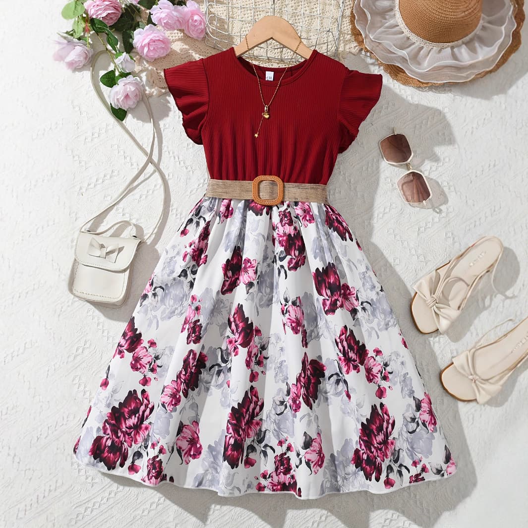 Summer girls' holiday dress, birthday dress