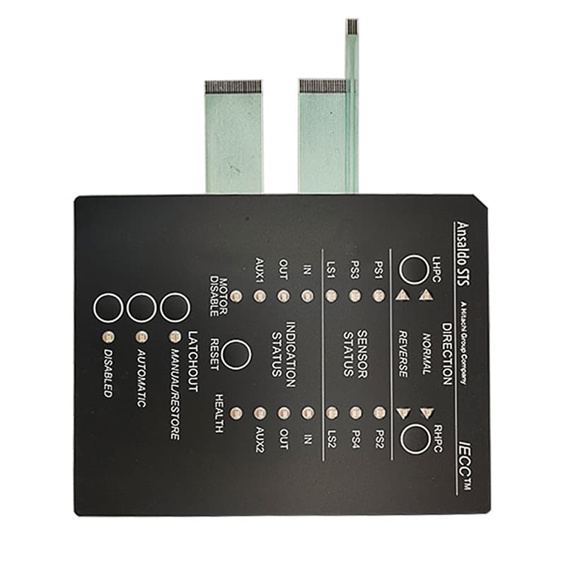 Membrane Switch Panel Waterproof FPC Circuit Switch Panel Touch Control Medical Industrial Membrane Switch Panel