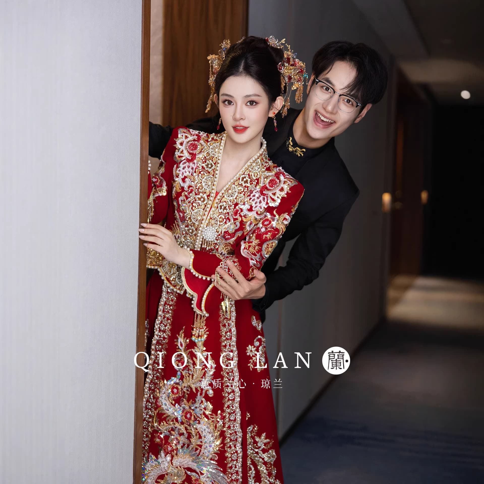 Dragon and Phoenix Gown Bride 2026 New New Chinese Style Wedding Xiuhe Wedding Clothes High-End Gown Imperial Wedding Clothes Small Man