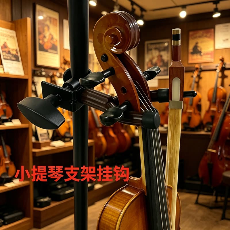 Violin Hook Music Stand Violin Hook Portable Mounting and Dismantling Bracket Violin Hook
