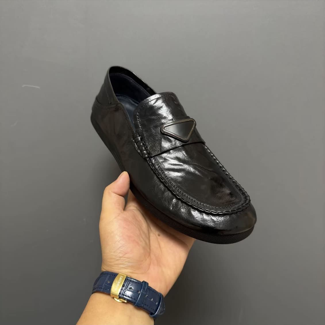 Men's Spring 2024 Leather Shoes Soft Casual Loafers Men's Loafers Summer Leather Shoes Wholesale