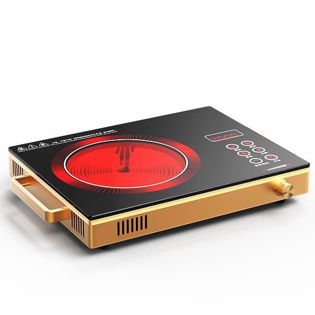 Electric Cooker Double-Head Household Touch-Type Electric Heating Light Wave Stove, a Household Appliance Suitable for Every Pot