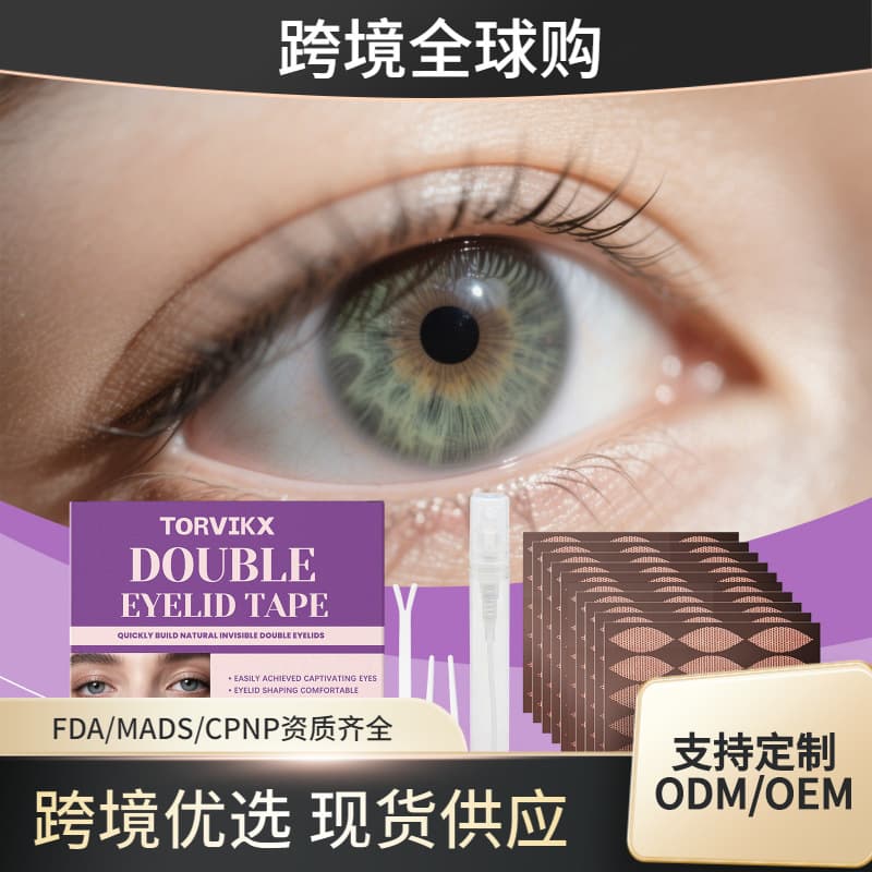 TORVIKX Lace Double Eyelid Set - Firm, Natural, Clear Eye Contour, Comfortable and Portable Eyelid Tape