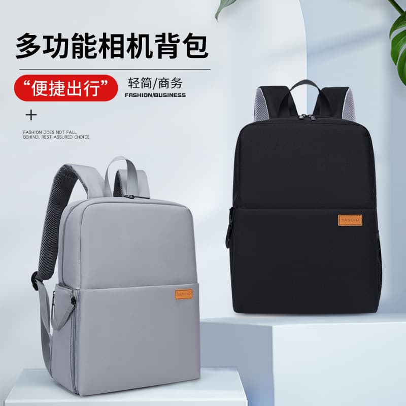 Double Shoulder Camera Bag DSLR Photography Bag Travel Bag for Canon Nikon Sony Waterproof Portable