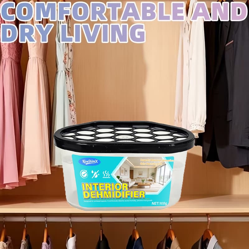 Cross-border Dehumidifier Box Room Moisture Absorber Dormitory Wardrobe Shoe Cabinet Water Absorption Indoor Anti-humidity Anti-damp Desiccant Pack