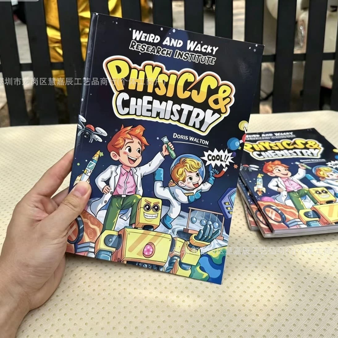Cross-Border Bestseller Book Set: English Fun Science Picture Books, Cartoon Comic Books, Educational Reading for Kids and Teens