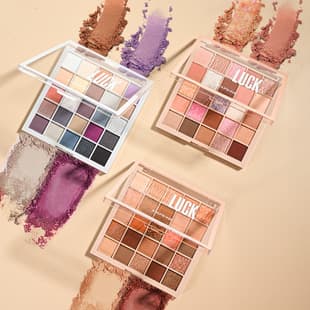 Capel 25-Color Eyeshadow Palette Matte Orange Brown Palette Taro Earth Tone Ins Super Hot Cement Palette Cross-Border Wholesale
