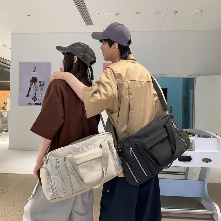 Cross-border large-capacity portable sports fitness bag men's new business trip luggage bag sports shoulder bag lightweight travel bag