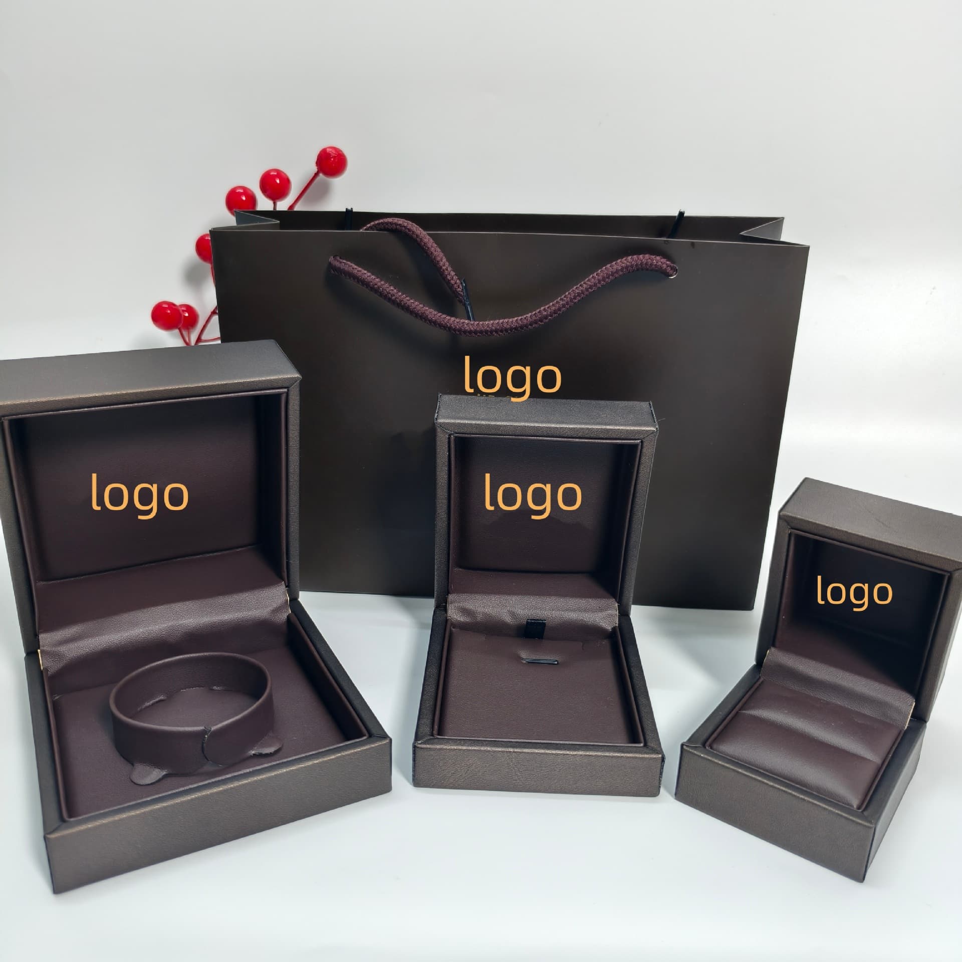 Buccellati Necklace Packaging Box, Buccellati Ring Necklace Bracelet Jewelry Packaging, Full Gift Box Set, In Stock for Retail