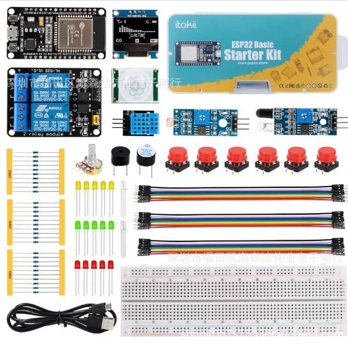 Starter Kit for ESP32 ESP-32S WIFI module