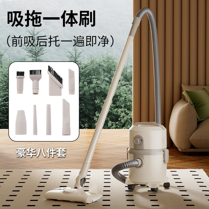 Cross-border Vacuum Cleaner Home High Power Multi-functional Canister Vacuum Cleaner Dry Blow Wash Mop All-in-One