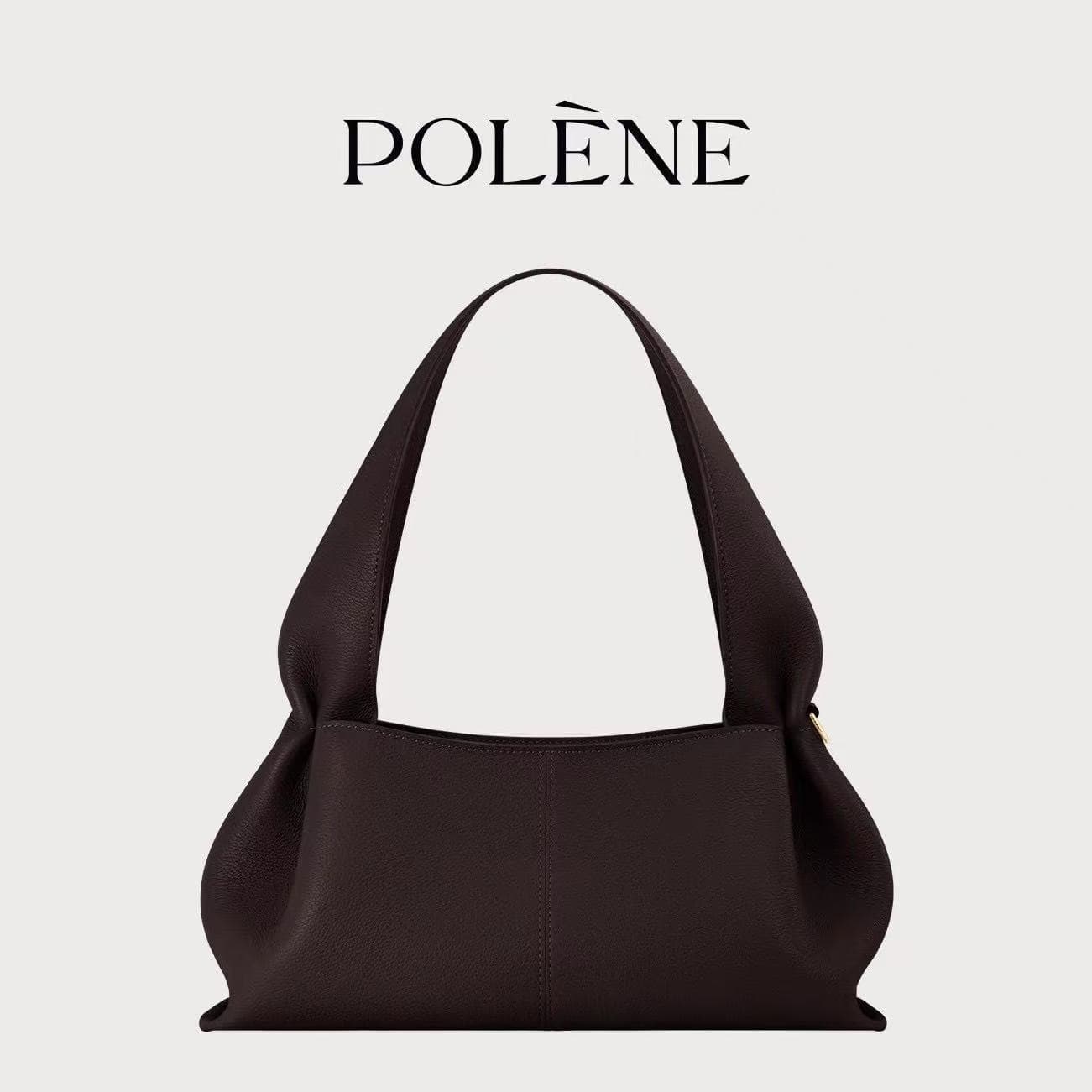 Polene Shoulder Bag Cloud Bag Trendy Dumpling Bag 2026 New French European American Vintage Handheld Underarm Bag