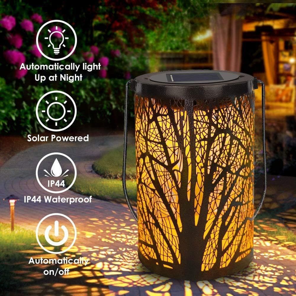 Solar Iron Hanging Light, Solar Iron Mesh Lantern, Solar Iron Lantern Decoration