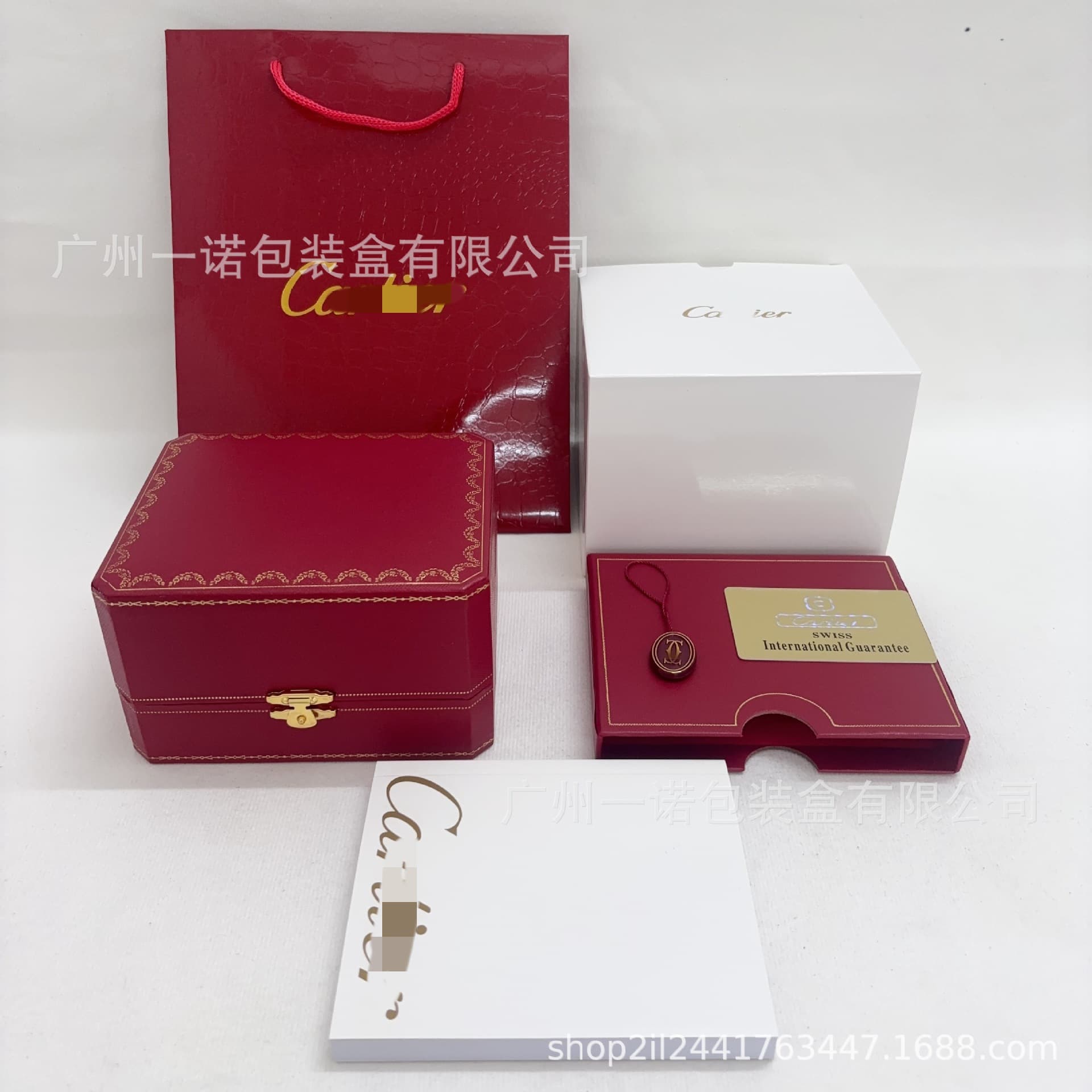 Cartier Watch Box Watch Storage Box for Panther Tank Blue Balloon Santos Series Watch Case