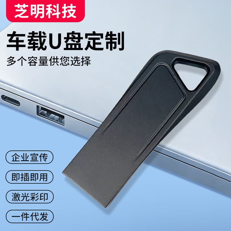 Custom Engraved USB Flash Drive 32GB Wholesale 16GB Metal USB 2.0 Business Exhibition USB 3.0 High-Speed Car 64GB USB Drive