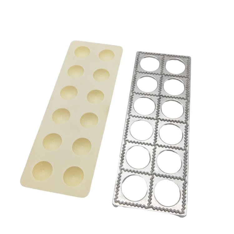 New dumpling mold Italian square dumpling mold 12PCS Italian fondant baking tool bag dumpling artifact