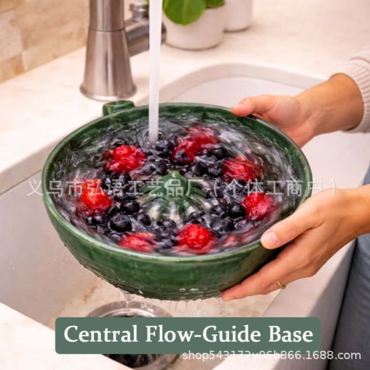 Cross-border new product Berry Swirl Bowl 3D printed berry swirl bowl home novelty kitchenware